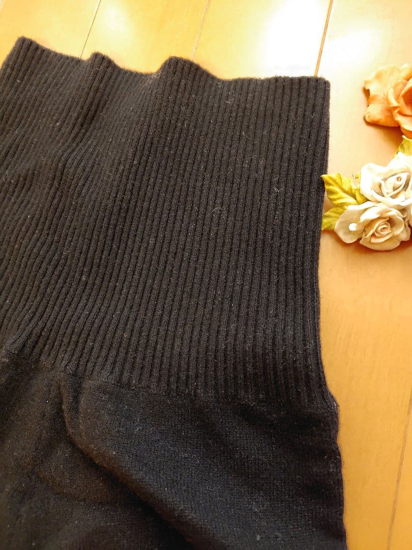 リゼッタ　レギンス　スパッツ　レッグウェア　腹巻き　タイツ　ニット　ウール