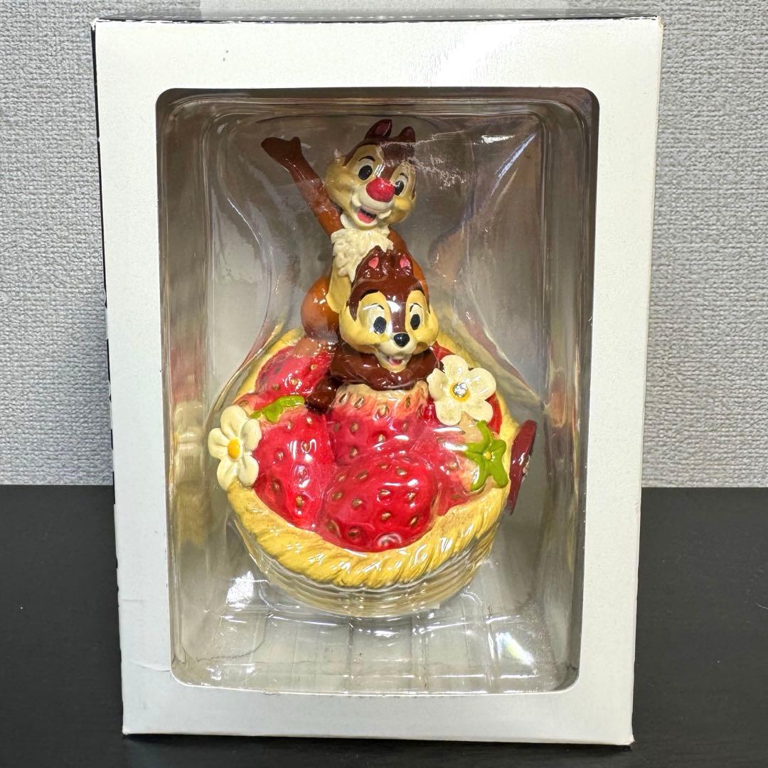 【未開封】加藤工芸　ディズニー　チップとデール　ミニオルゴール