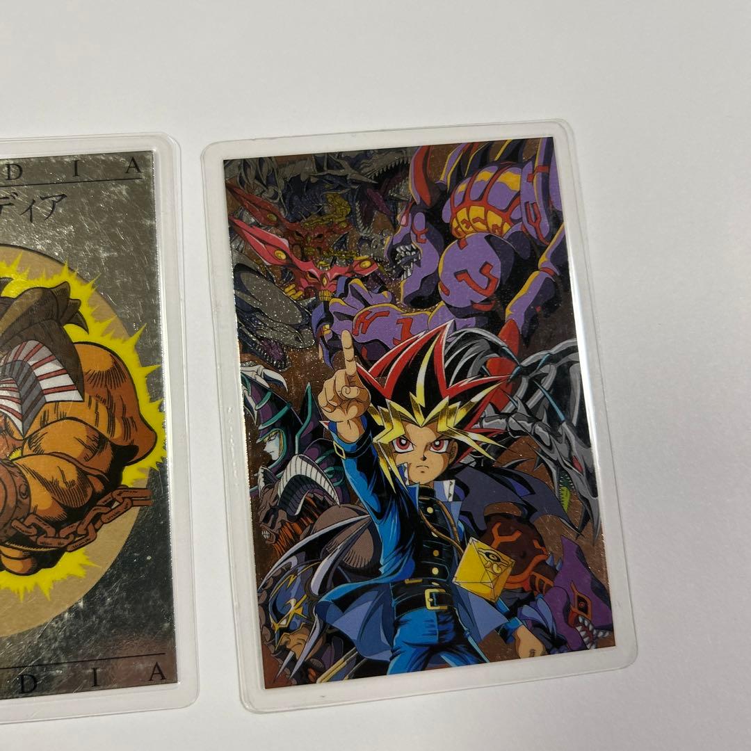 劇場版遊戯王　ラミネートカードセット&記念メダル