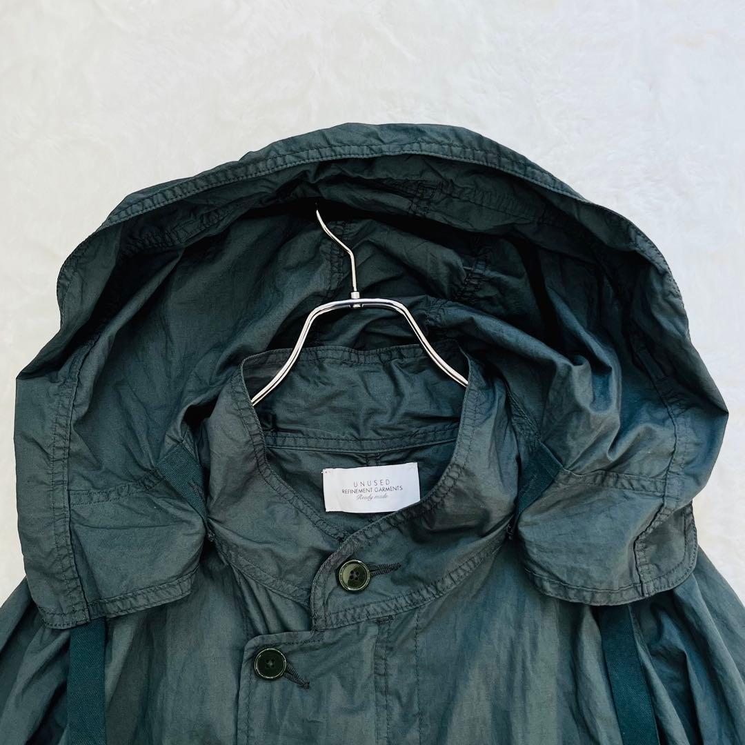 UNUSED アンユーズド　モッズコート　ミリタリーコート【サイズ4】　カーキ