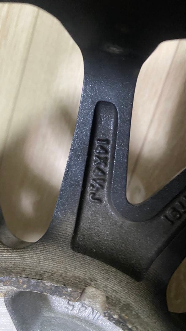 タカちゃん 様155／65／14 VRX2タイヤ ホイールセット　2本