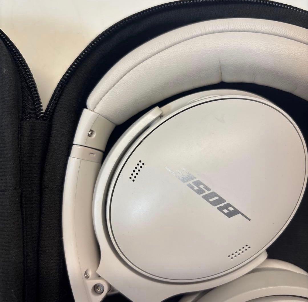 美品 Bose QuietComfort 45 ヘッドホン ホワイト