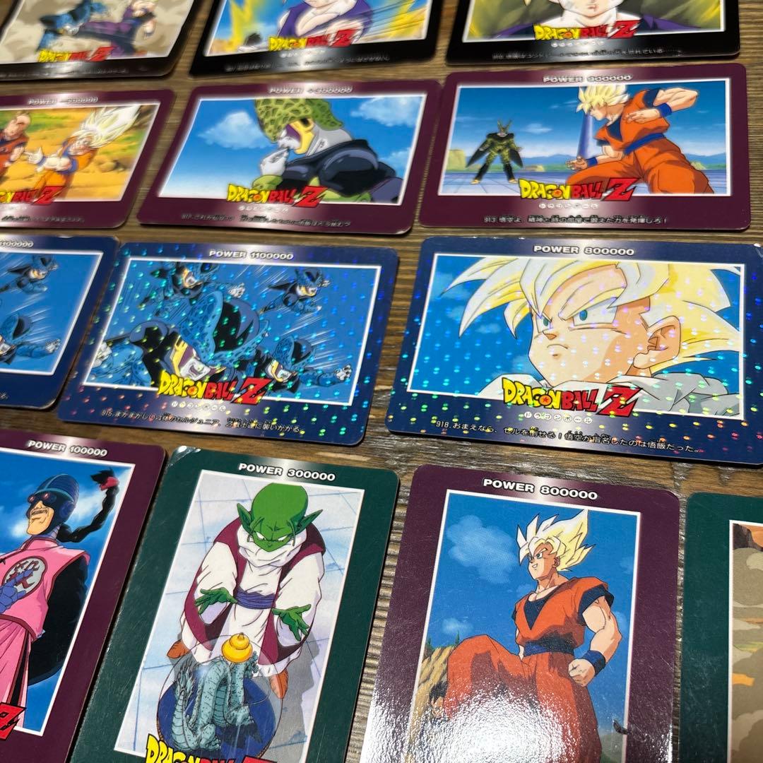 Vintage ドラゴンボールZ キラカード５枚+20 アマダ