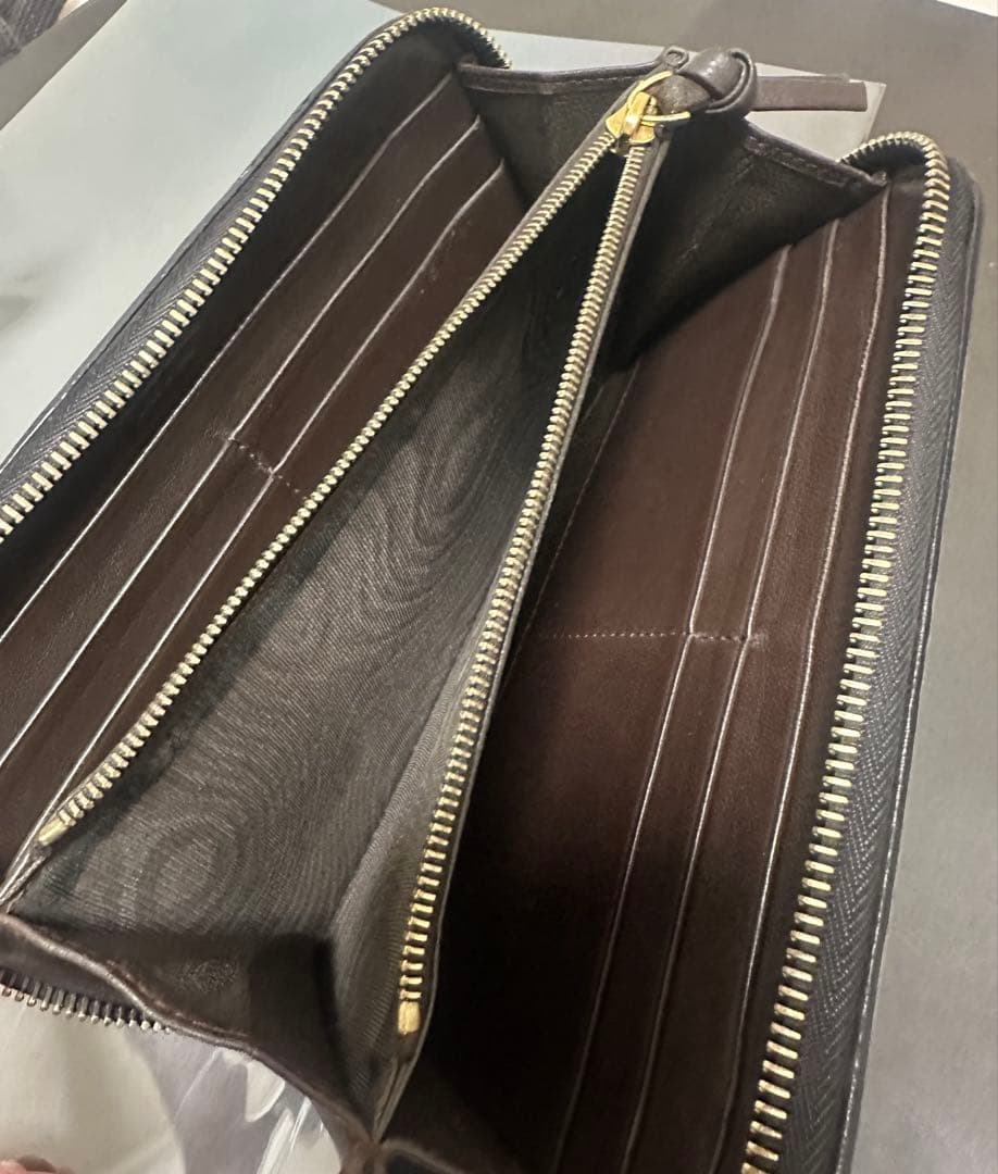 【付属品付】ボッテガヴェネタ ラウンドファスナー/ラム/黒/3️⃣✨✨✨