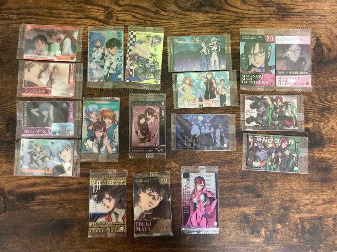 【激レア含】　【未開封】　新世紀エヴァンゲリオン ウエハースカード　43枚