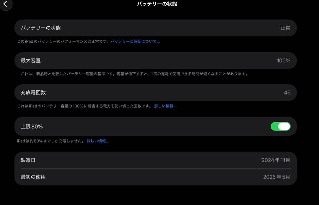 iPad Air 13インチ M2 128GB スペースグレイ