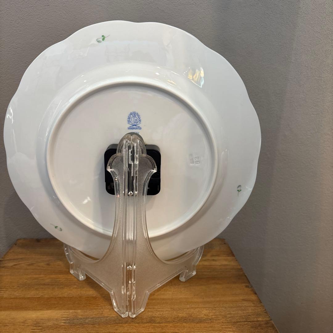 稼働品　ヘレンド(HEREND) パセリグリーン ウォールクロック