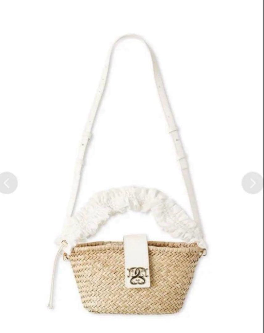 SNIDEL コットンショルダーブレードバッグ