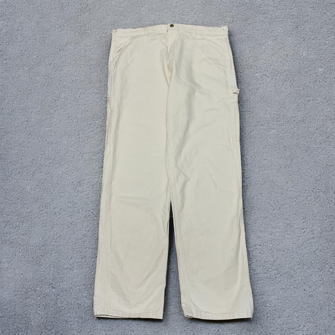 USA製 Stan Ray スタンレイ ペインターパンツ w40 生成色 白系