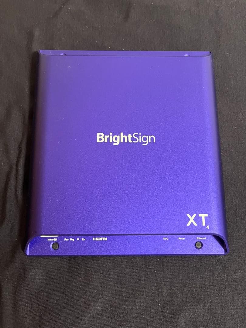 BrightSign XT244 デジタルサイネージプレーヤー 4K USED