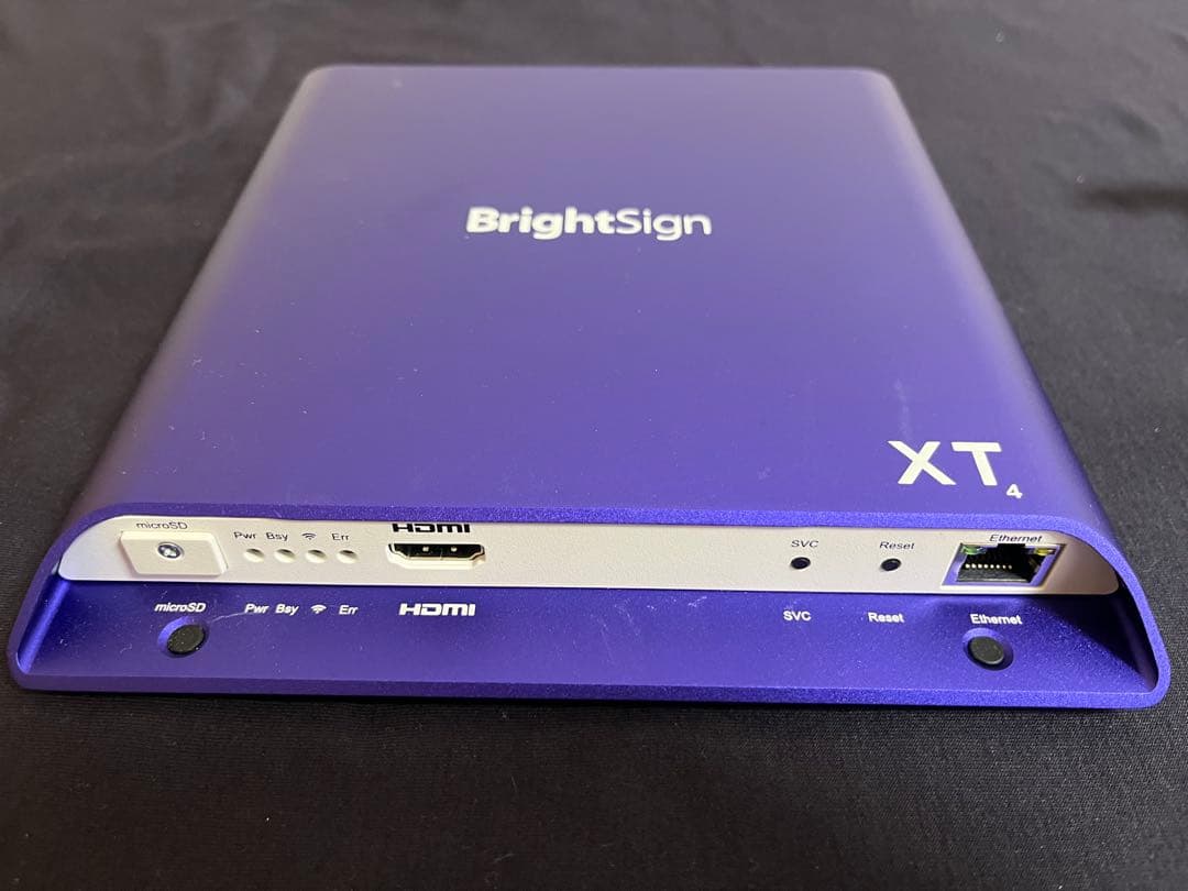 BrightSign XT244 デジタルサイネージプレーヤー 4K USED
