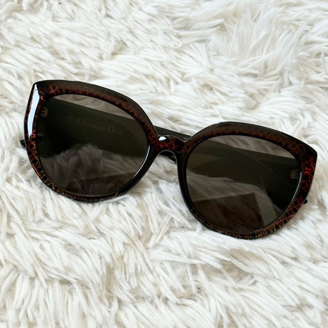 美品 クリスチャン ディオール サングラス CDロゴ DCB2M