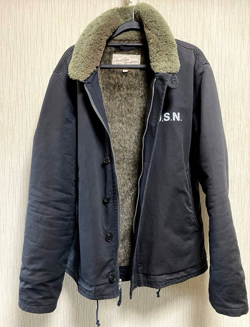 U.S.N. AVIREX アヴィレックス　N1デッキジャケット