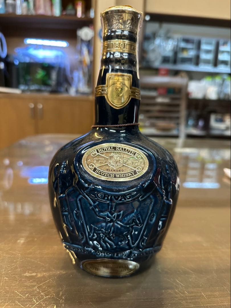  Salute 3本まとめ売り青2本　赤1本スコッチウイスキー