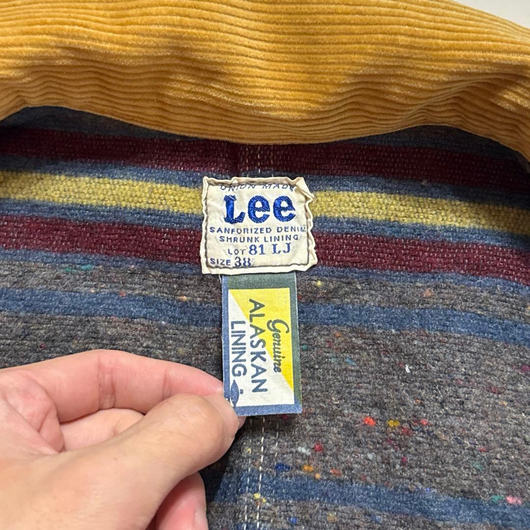 Lee 81-LJ カバーオール 38 復刻 ブランケット 日本製 スペシャル