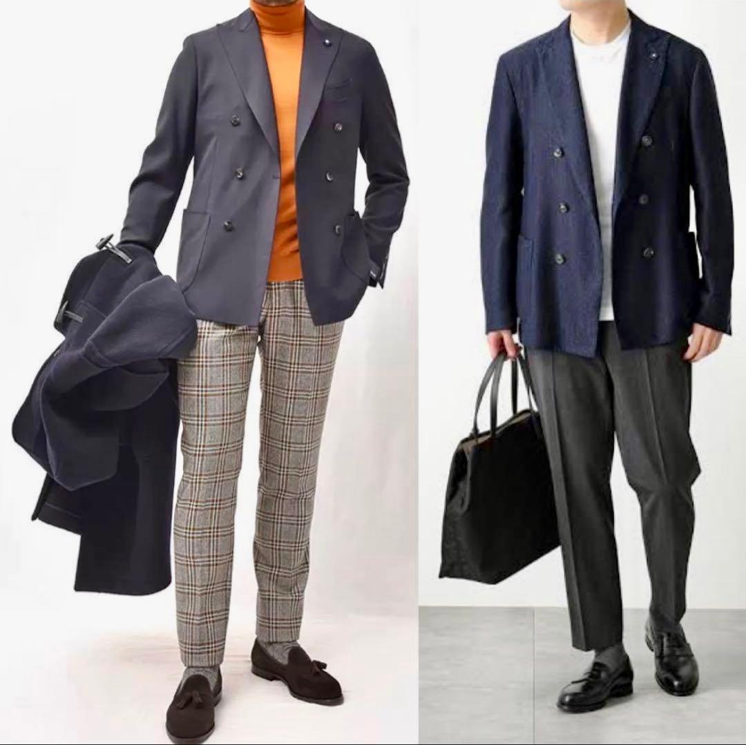 Takahiro【極美品】ラルディーニ LARDINI ダブルジャケット