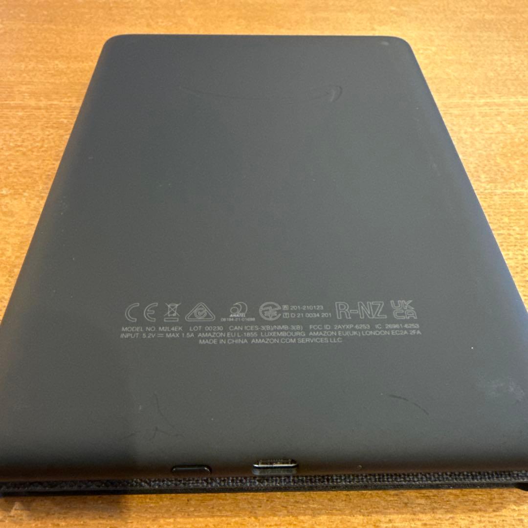 美品】Kindle Paperwhite シグニチャー エディション 純正カバー