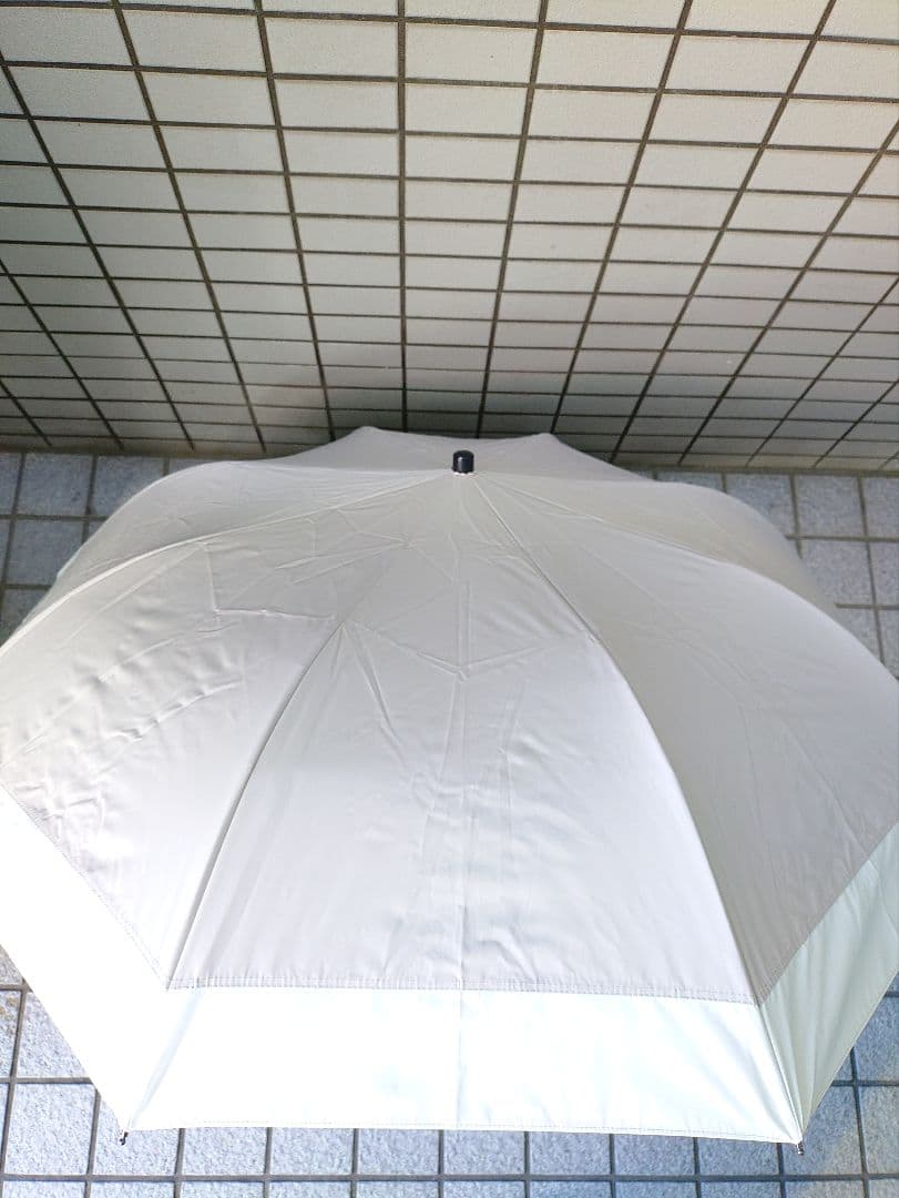 282☆ 未使用 ロサブラン 日傘 完全遮光 晴雨兼用 2段折りたたみ傘