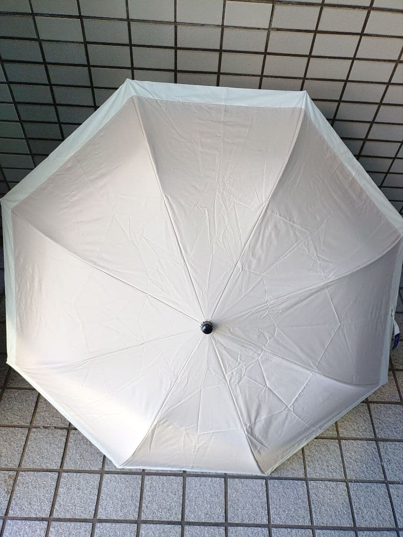 282☆ 未使用 ロサブラン 日傘 完全遮光 晴雨兼用 2段折りたたみ傘