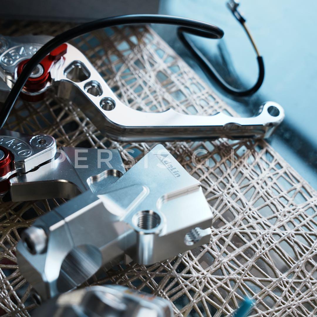 ズーマー フロントディスク化キット 全セット シルバー ruckus スクーピー