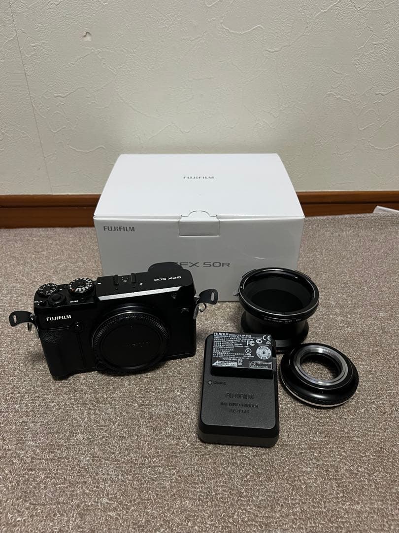 【週末限定値下】Fujifilm gfx50r PT67 M42変換マウント付き