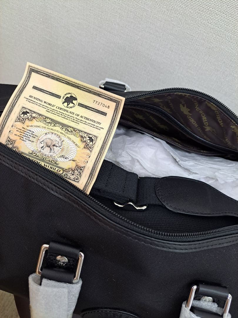 HUNTING WORLD ×Mercedes-Benz　ボストンバッグ