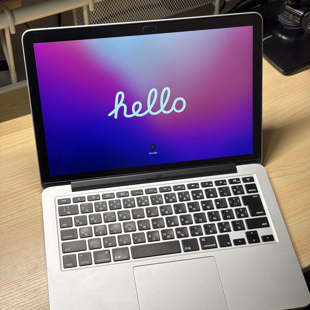 13インチMacBook Pro Retinaディスプレイモデル（A1502）