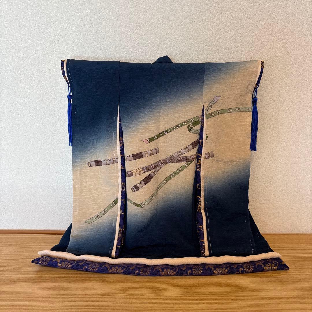 ミニチュア着物　笛　ゆうページ