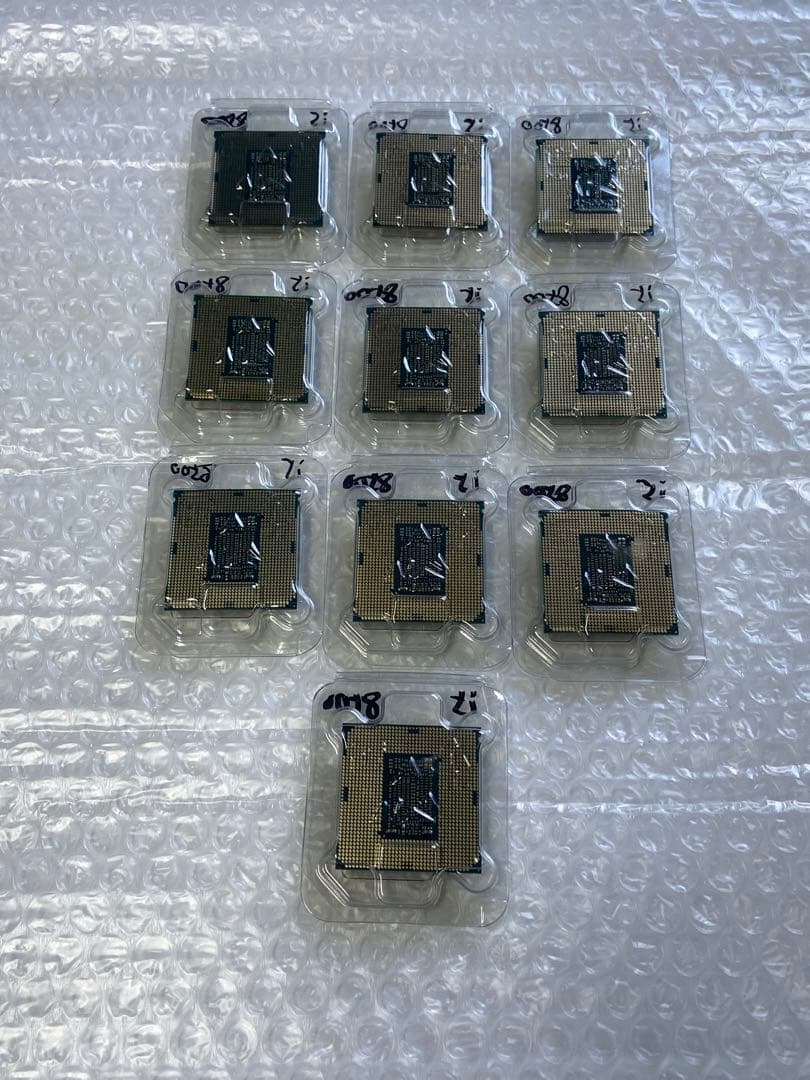 CPU INTEL CORE i5-8500 SR3XE 10枚 ジャンク