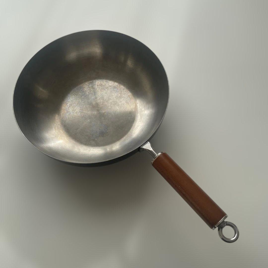 クーベル　ステンレス製　深型フライパン　　　　　ブラック　27cm