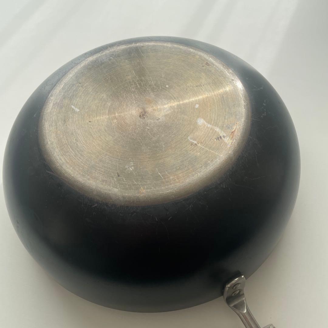 クーベル　ステンレス製　深型フライパン　　　　　ブラック　27cm