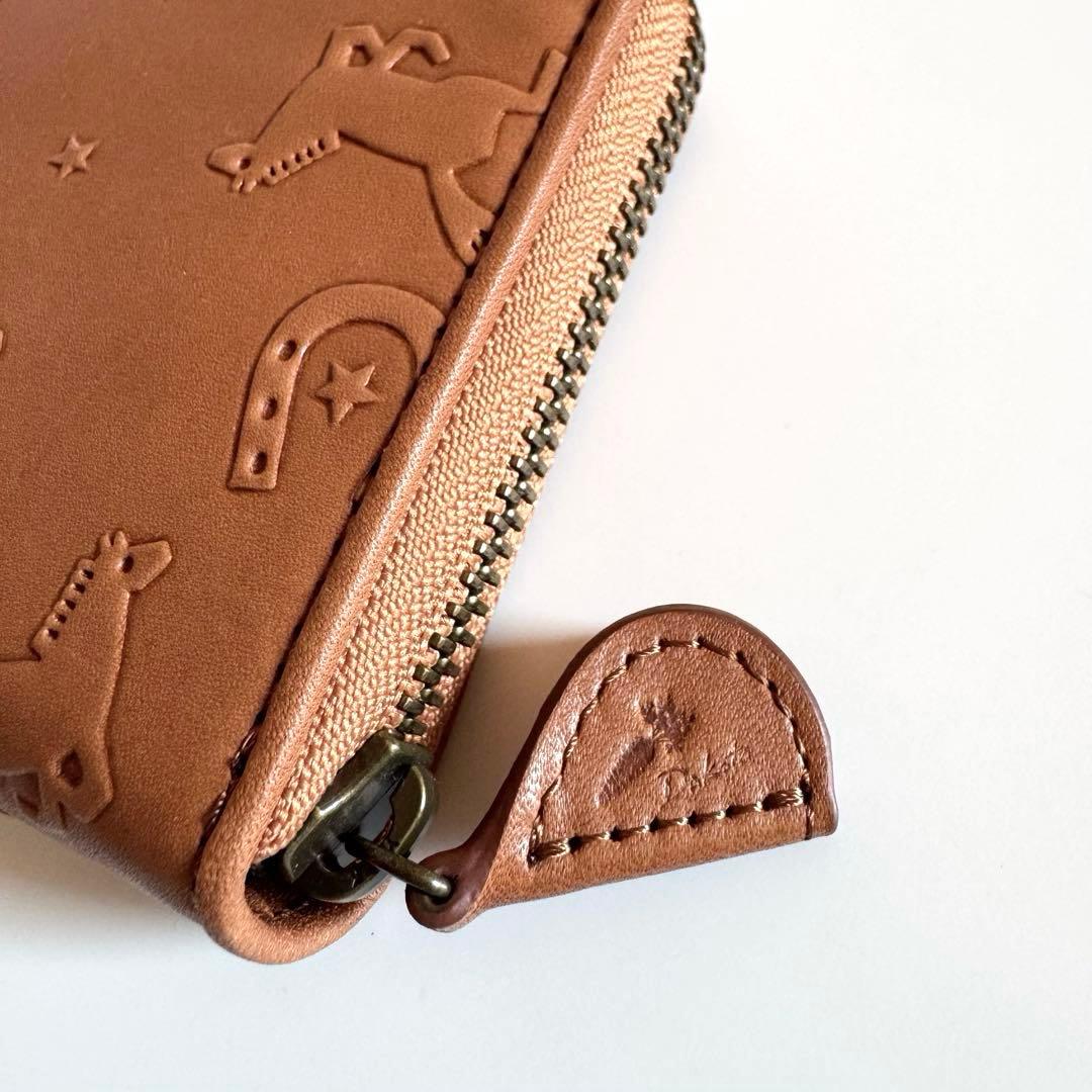 Dakota ダコタ 長財布 ラウンドファスナー レディース キャメル カバロ