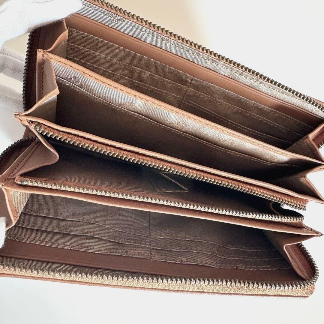 Dakota ダコタ 長財布 ラウンドファスナー レディース キャメル カバロ