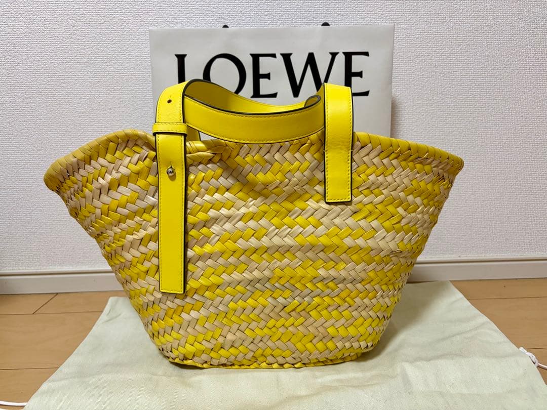 ☆新品未使用☆ LOEWE バスケットバッグ　ミディアム