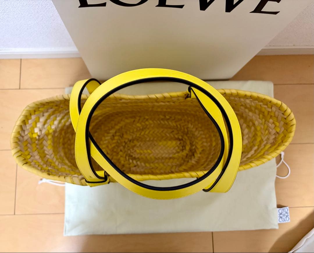 ☆新品未使用☆ LOEWE バスケットバッグ　ミディアム