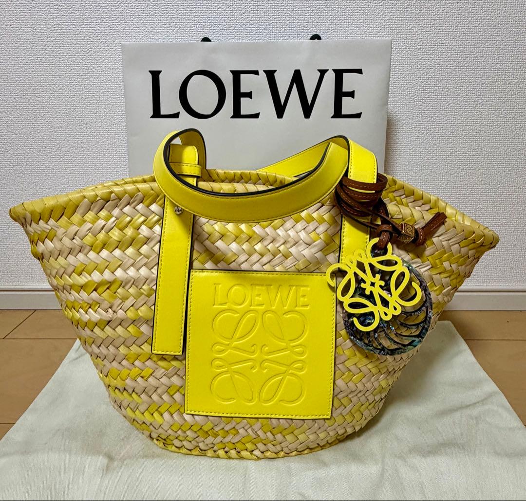 ☆新品未使用☆ LOEWE バスケットバッグ　ミディアム