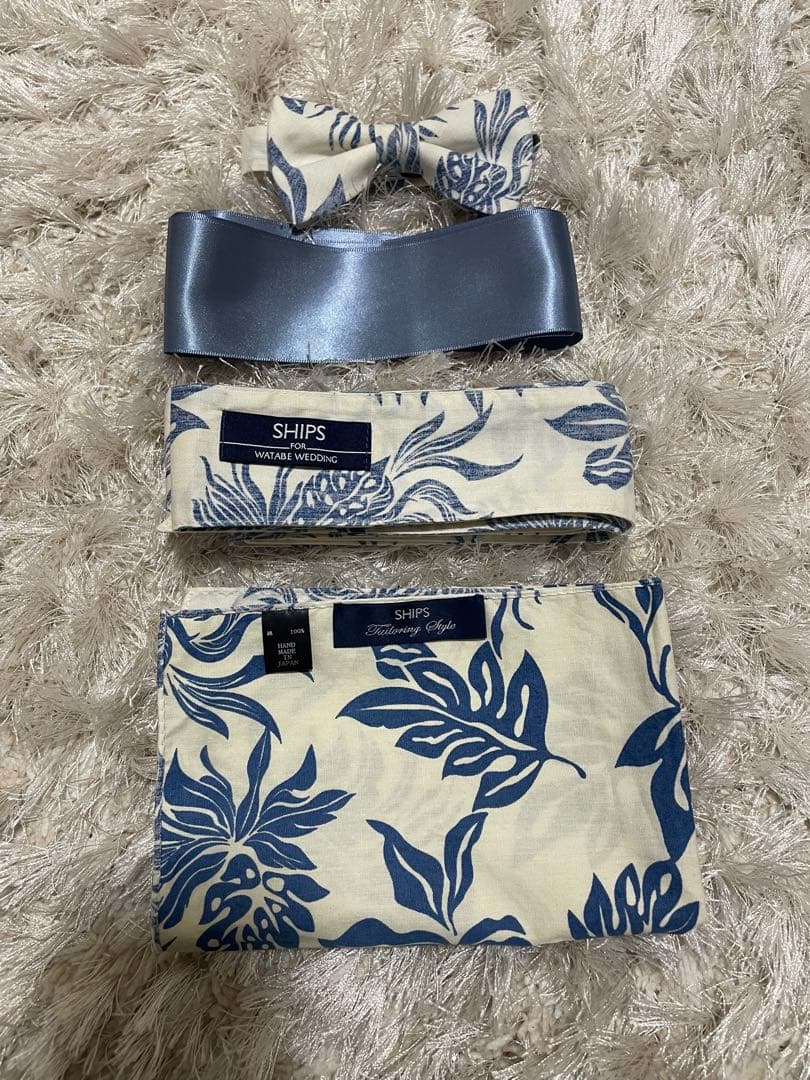 SHIPS ワタベウェディング　サッシュリボン　4点セット