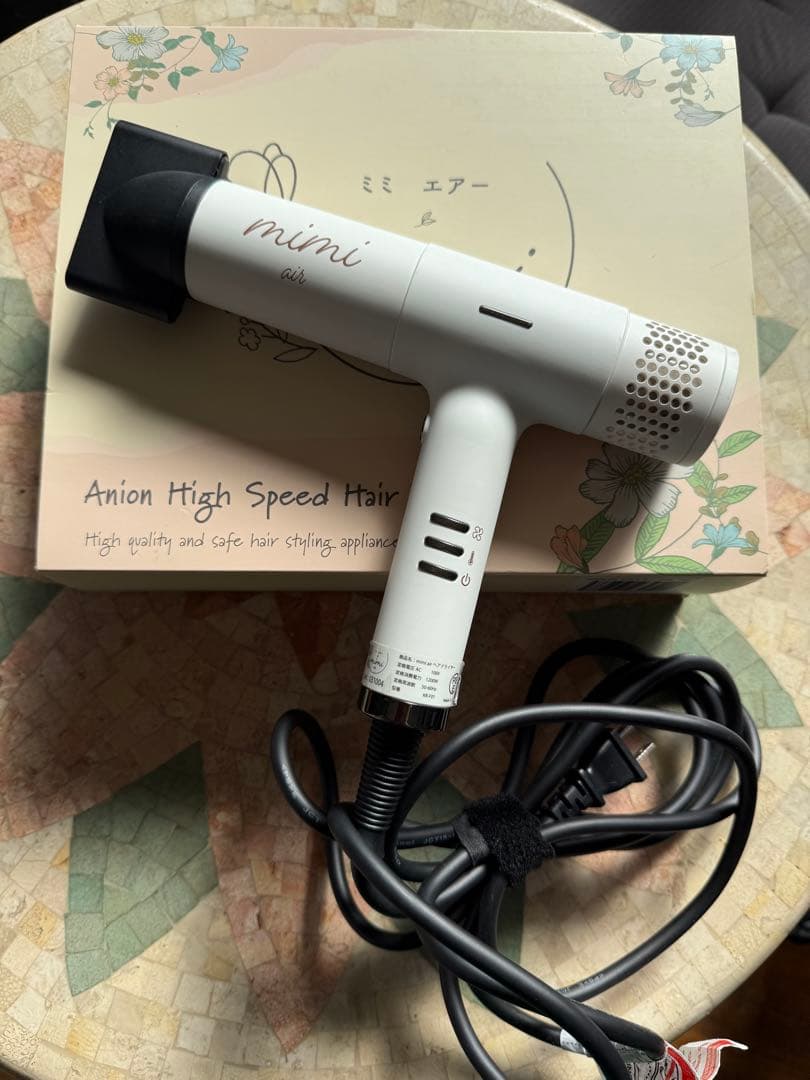 ヘアドライヤー mimi Anion High Speed Hair Dryer