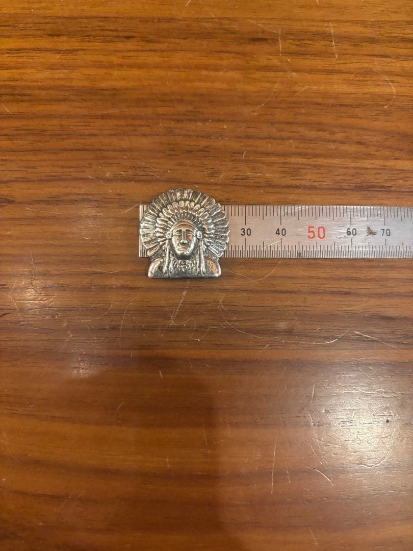 oohuhu　インディアンヘッドコンチョ 6個 Indian head