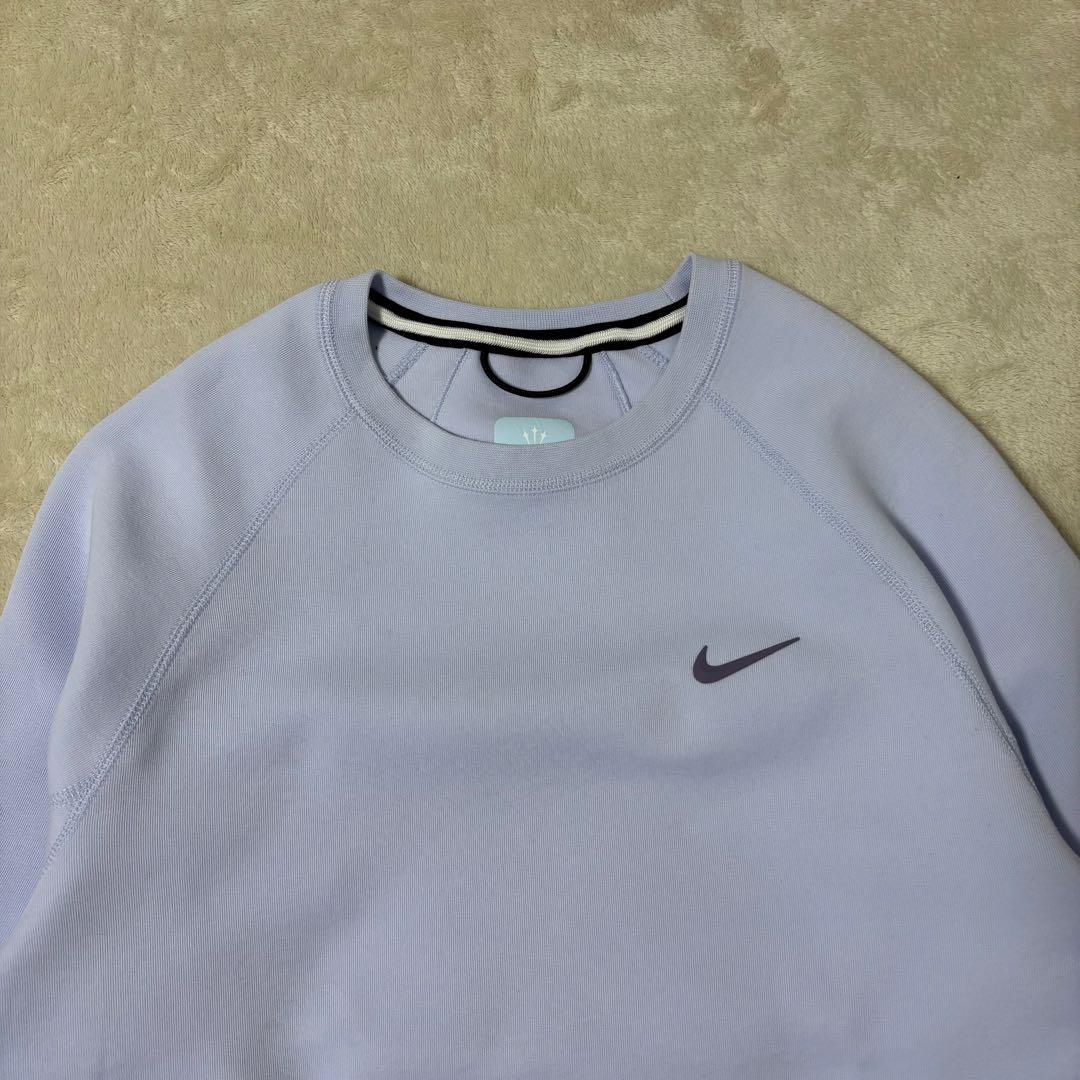ナイキ ノクタ テック フリース クルーネック ラベンダー Sサイズ
