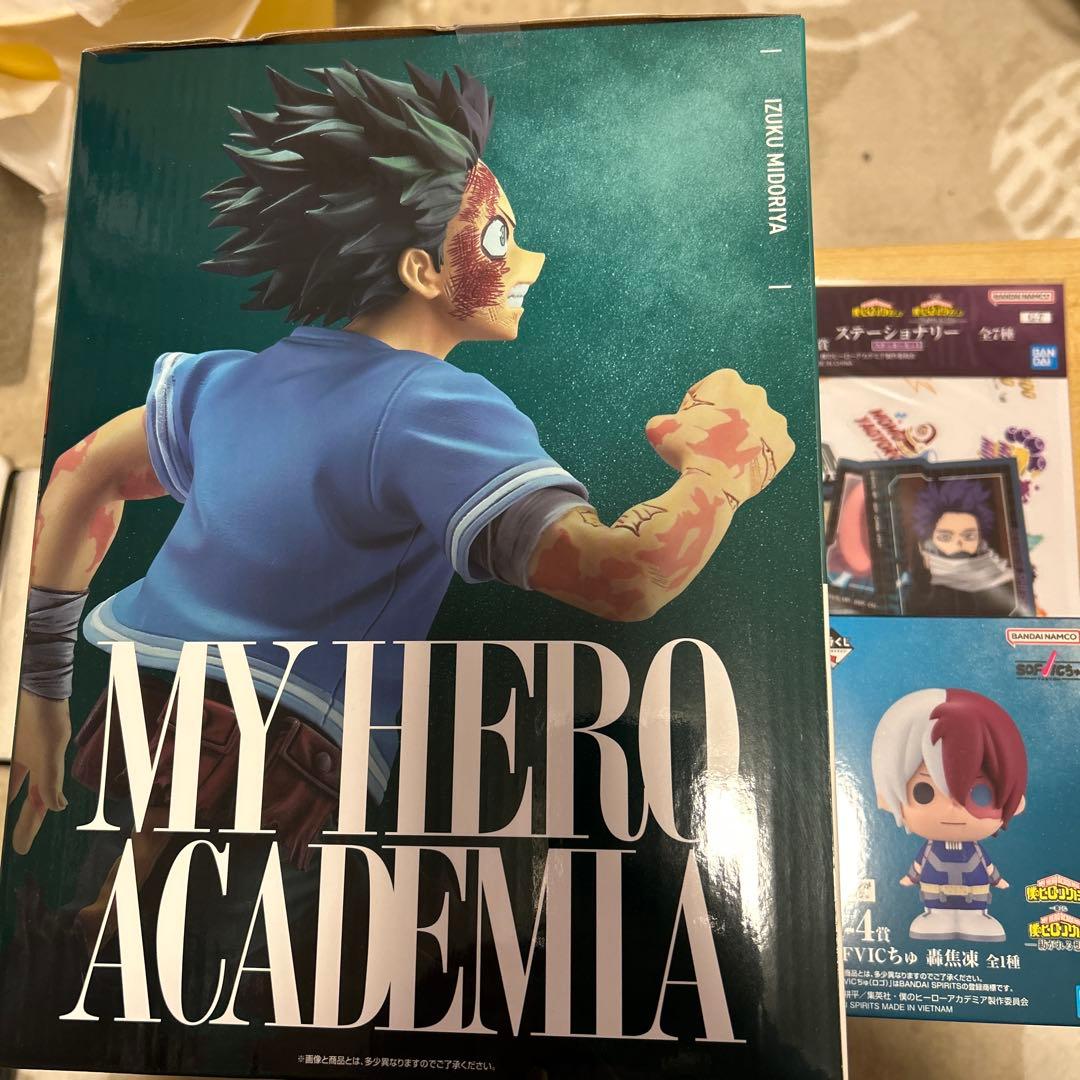 僕のヒーローアカデミア　一番くじ　C賞　緑谷出久　F-4賞　轟焦凍