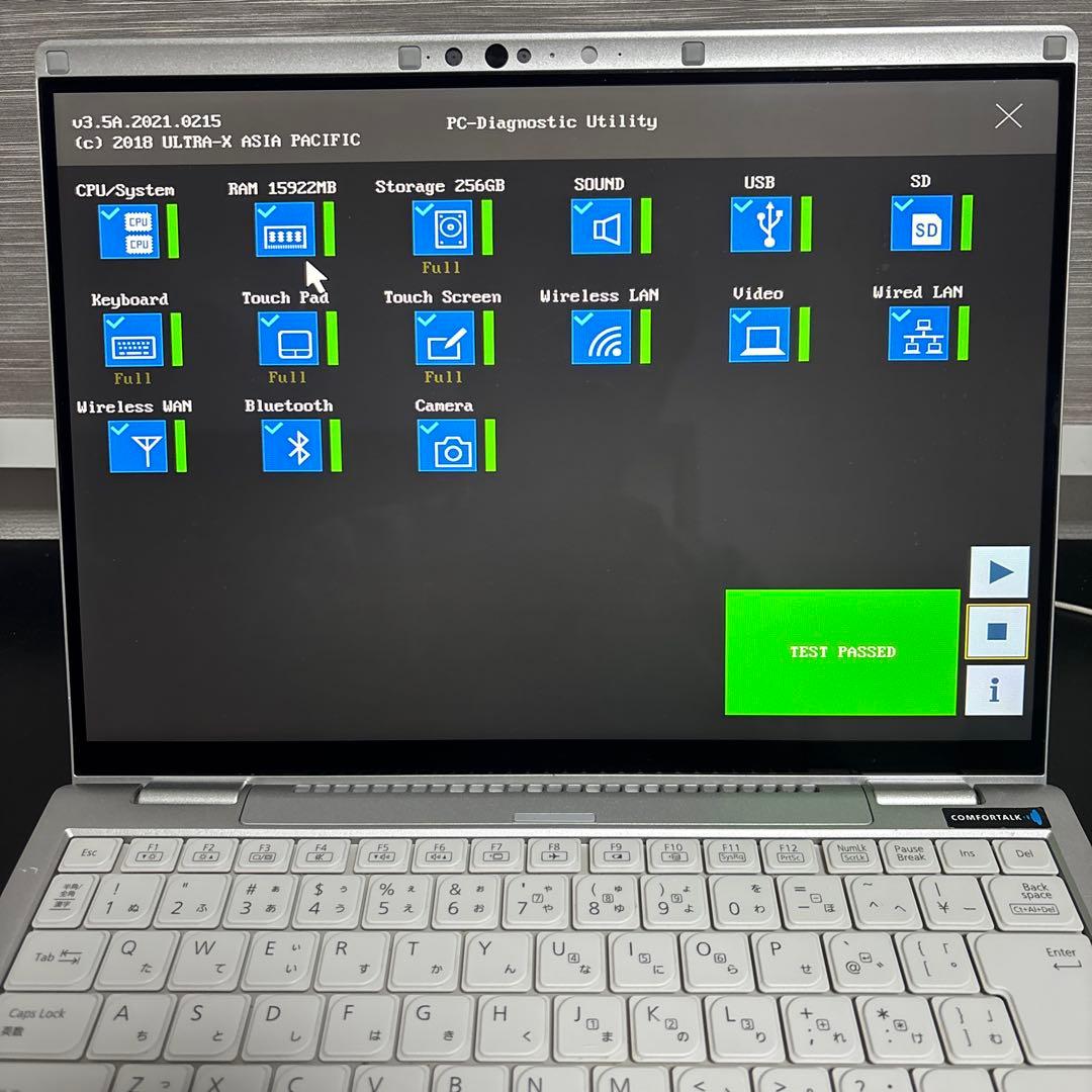 【16GB】レッツノートCF-FV1 第11世代i5/SSD256/Win11