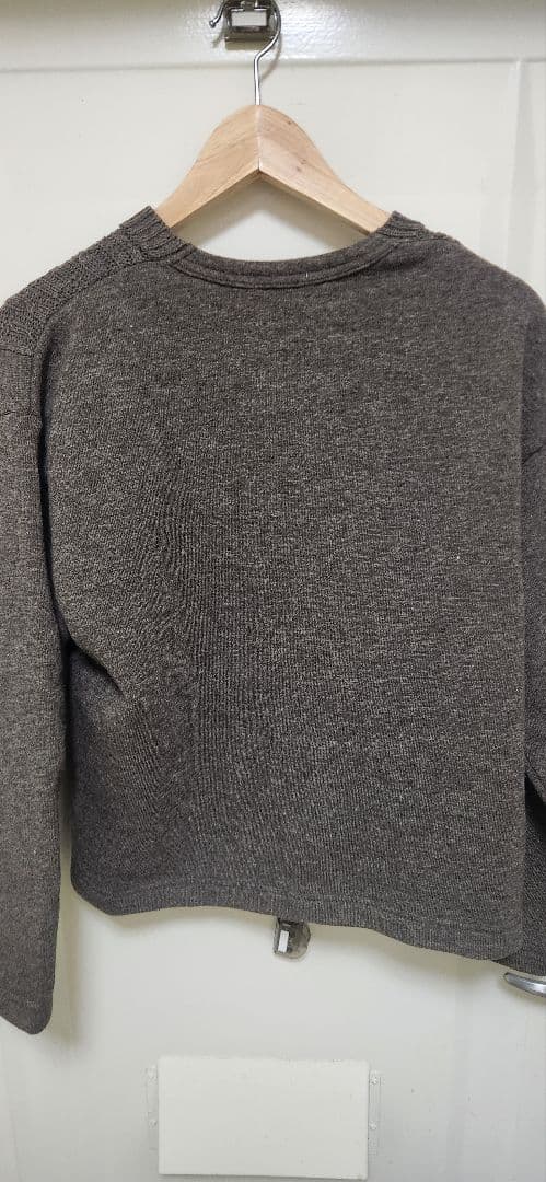 COMME des GARÇONS ブラウンニットセーター