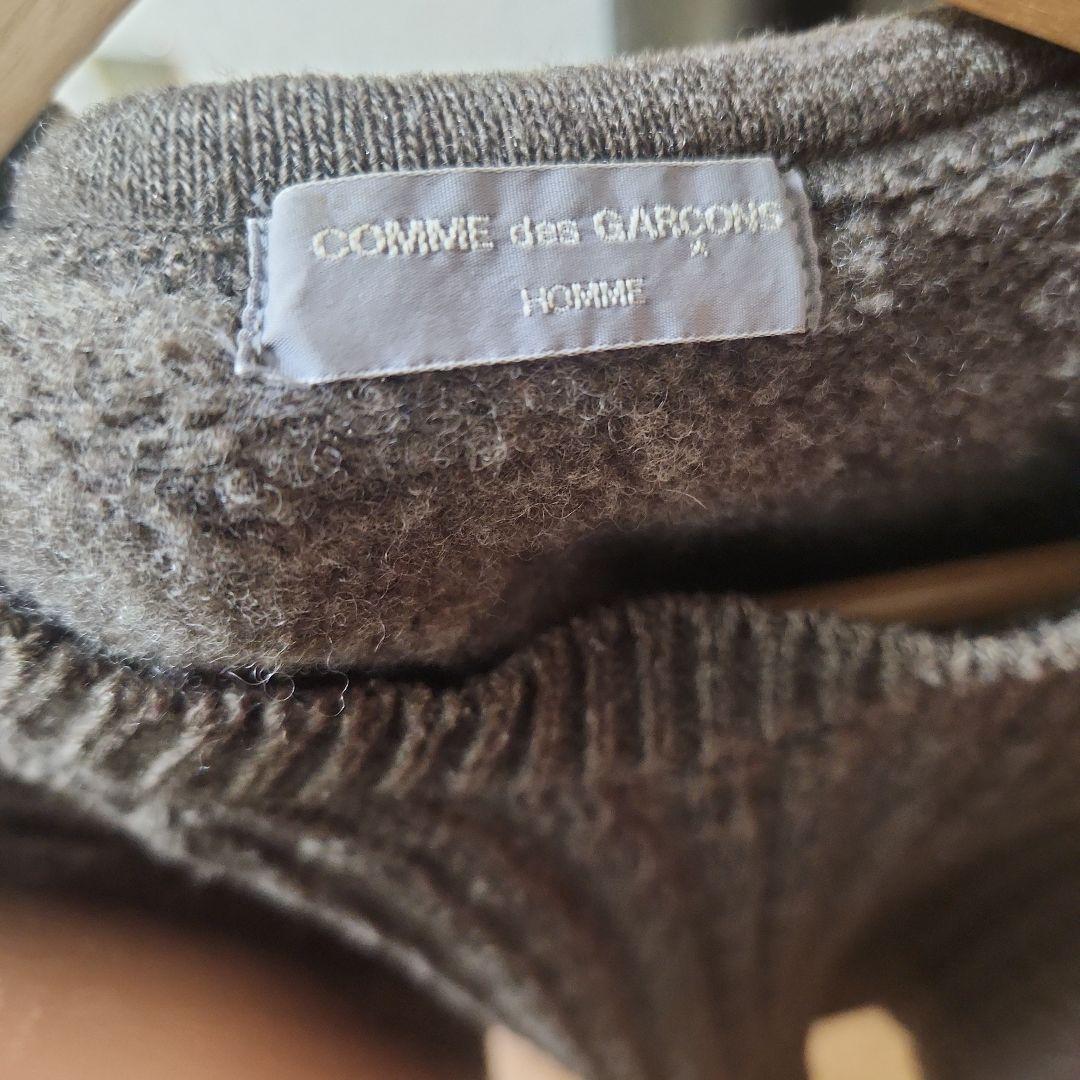 COMME des GARÇONS ブラウンニットセーター