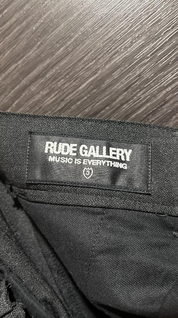 パンツ RUDE GALLERY STRANGER HERRINGBONE SLACKS