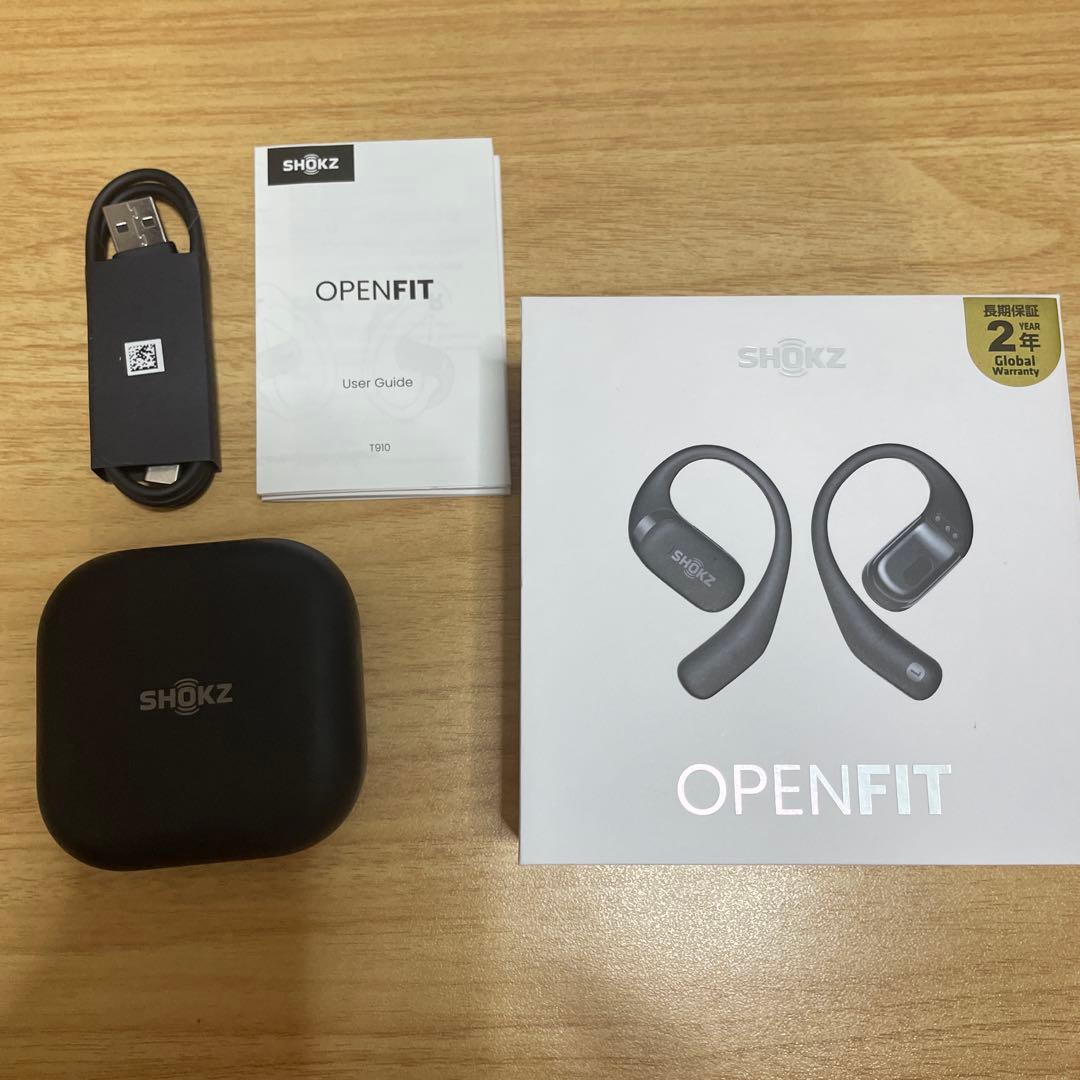 SHOKZ OPENFIT 骨伝導イヤホン