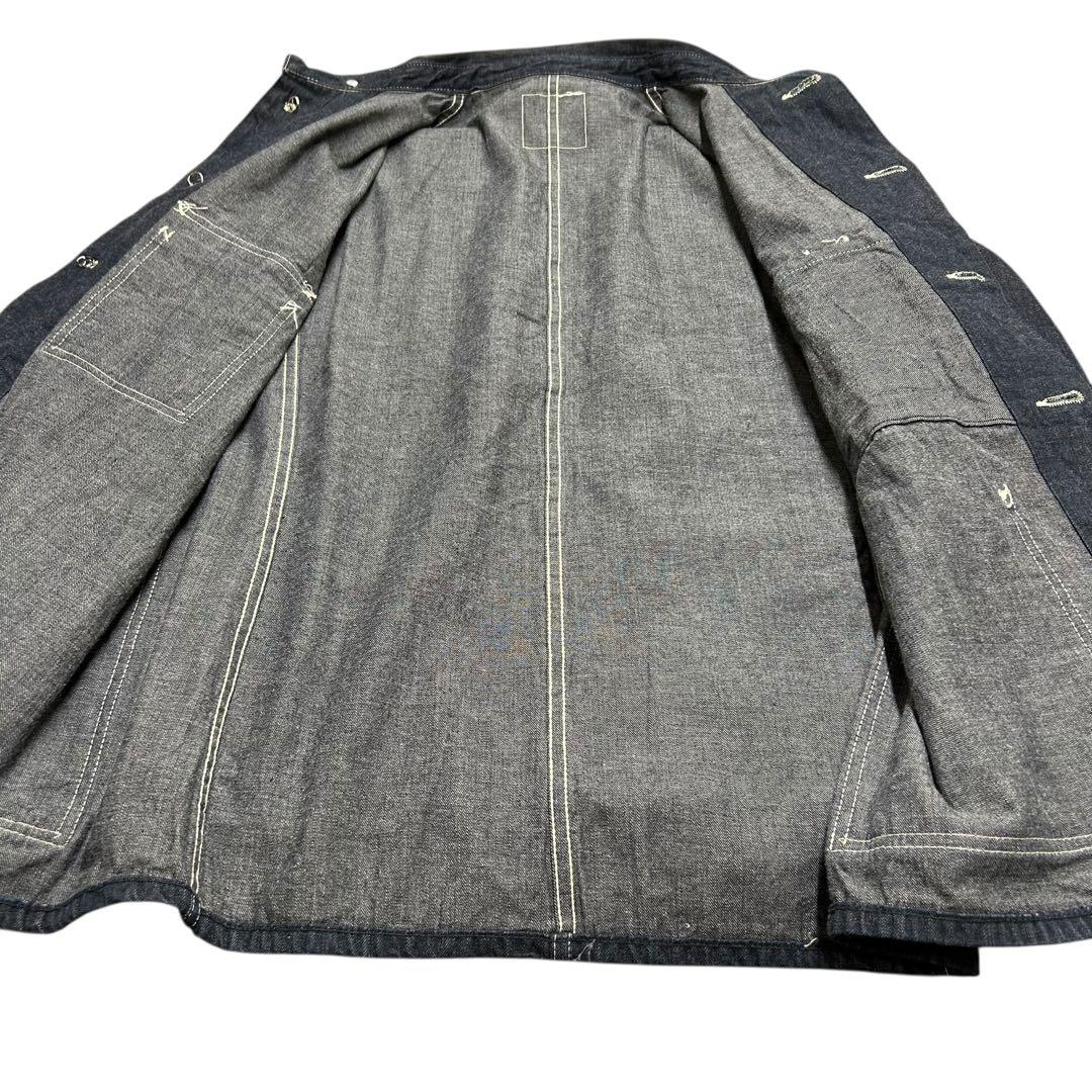 ◾️HEAD LIGHT ◾️ヘッドライト◾️デニムカバーオール◾️チンスト◾️40◾️