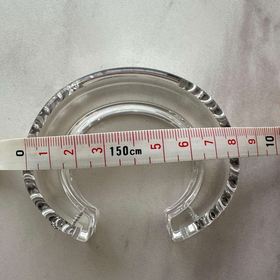 ヴィンテージ⭐︎クリスチャンディオール　チェーン　アクリル　バングル