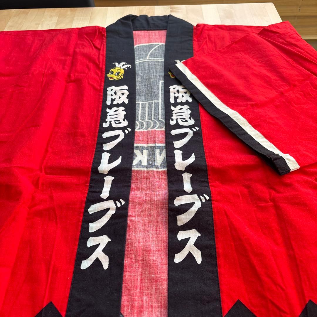 阪急ブレーブス ハッピ 赤　当時物