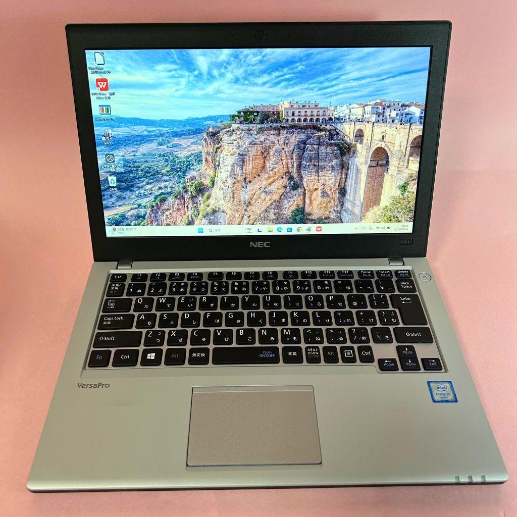美品NEC VersaPro ノートPCi5 SSD256GB 新品メモリ8GB